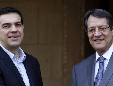 Ο Α. Τσίπρας έδωσε συγχαρητήρια στον Ν. Αναστασιάδη για την επανεκλογή του